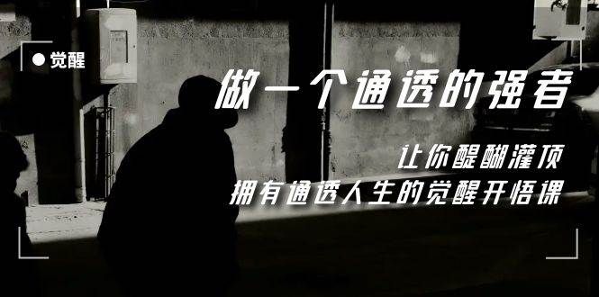 觉醒-做一个通透强者，让你醍醐灌顶，拥有通透人生，掌握强大的秘密|明哥资源