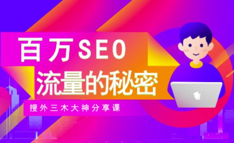SEO实操培训：玩转百万SEO流量，助力站长快速提升流量（搜外三木大神分享课）|明哥资源