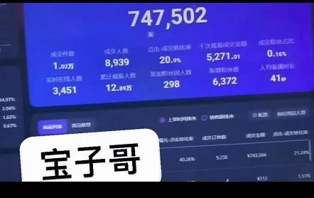 宝子哥无人直播，半无人直播，Obs+伴侣玩法，快速打标签+养鱼|明哥资源