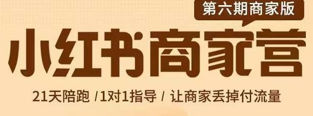 贾真-小红书商家营第6期商家版，21天带货陪跑课，让商家丢掉付流量|明哥资源