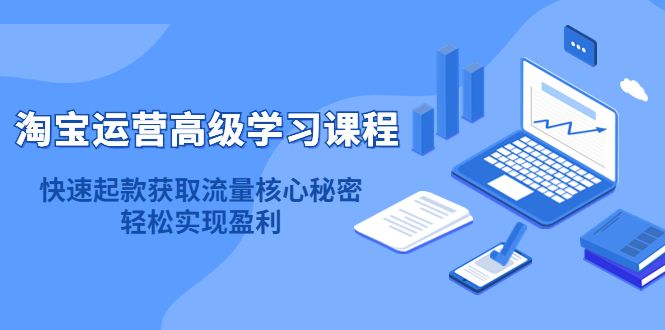 淘宝运营高级学习课程：快速获取流量核心秘密，轻松实现盈利！|明哥资源