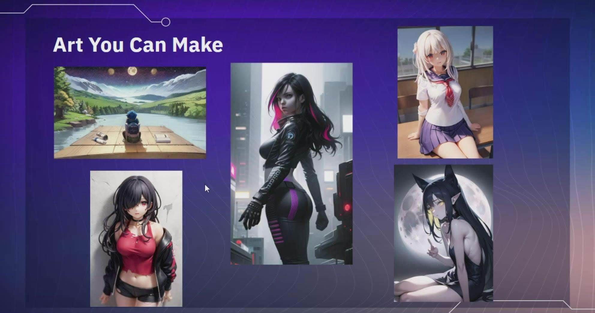 利用Stable Diffusion AI人工智能生成动漫艺术分步教程-14节课-中英字幕|明哥资源