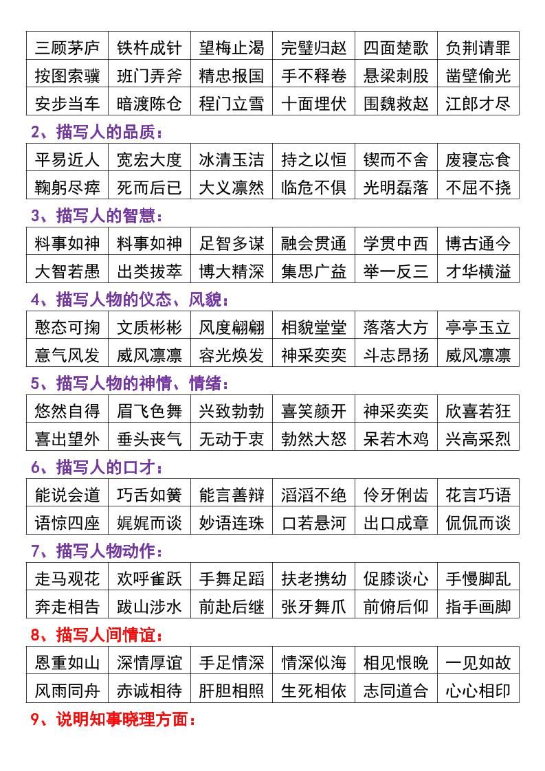 三年级上册语文期末重点知识点归纳|明哥资源